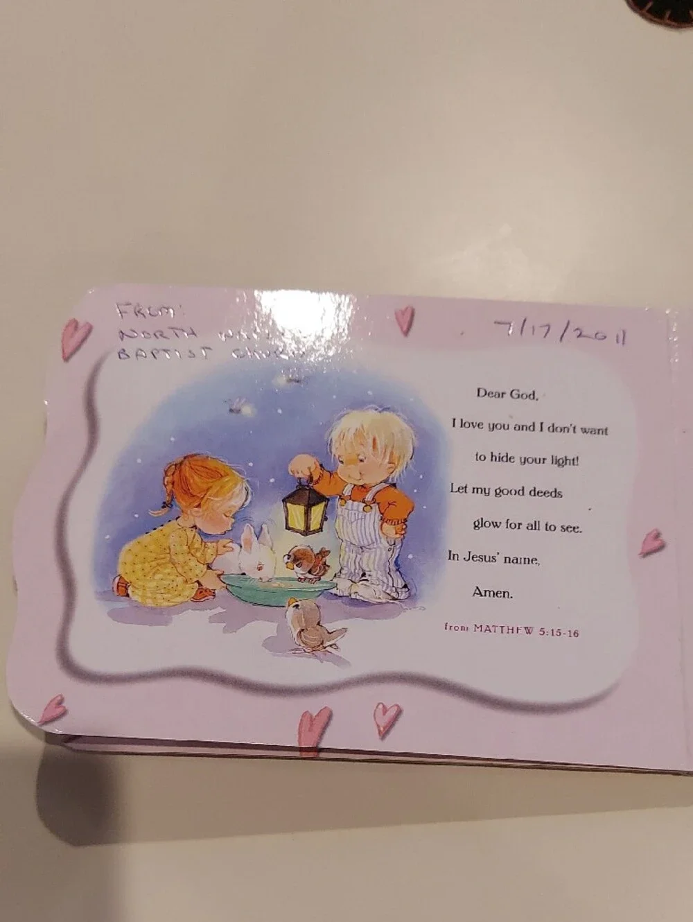 I Love You, God - A Take Along Prayer Book For Little Hearts